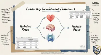 Leadership development framework 2026: Holistic Humanism blueprint for MBA leaders. By MBA Goster
